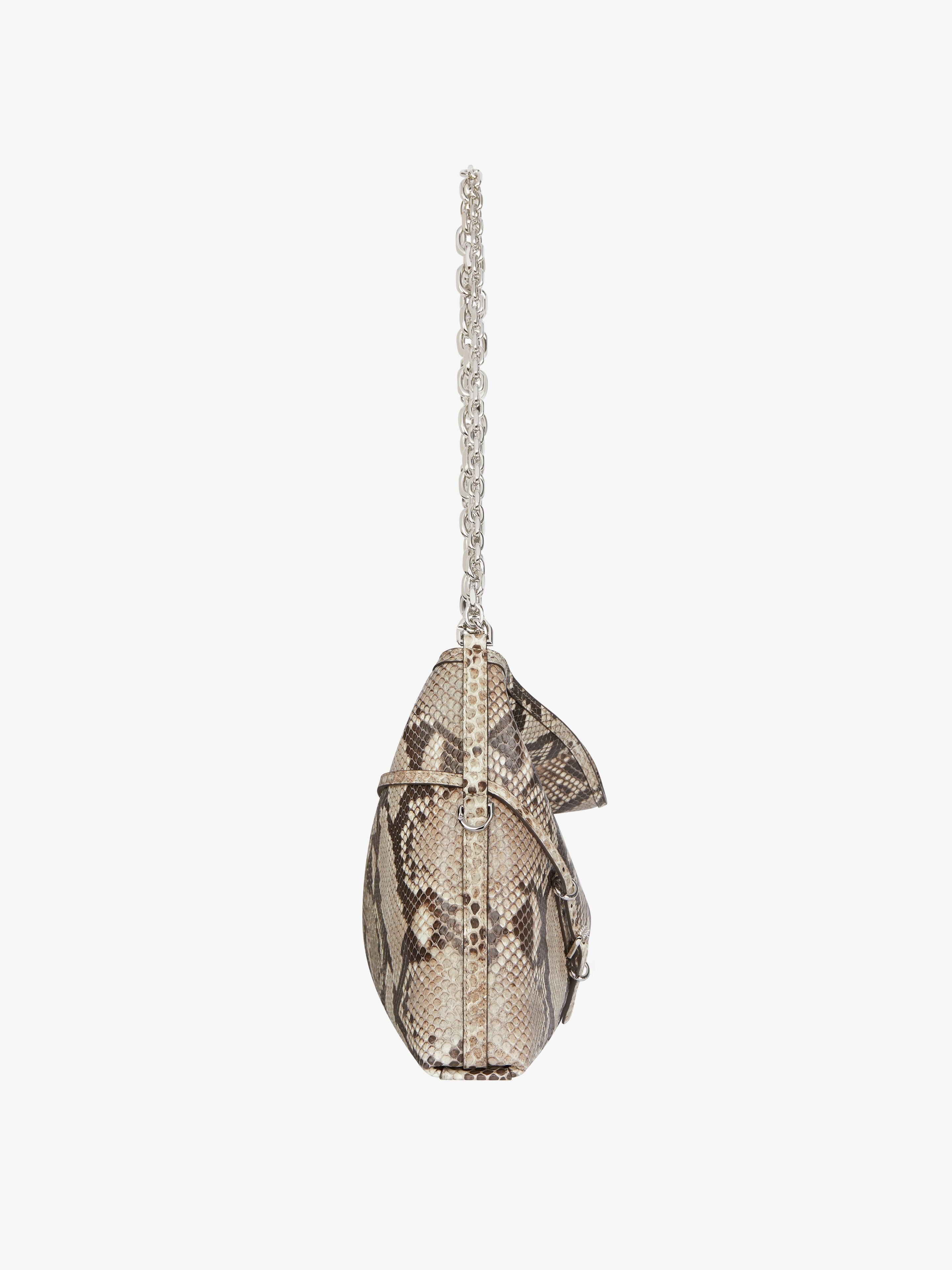 MEDIUM VOYOU CHAIN BAG IN PYTHON - 3