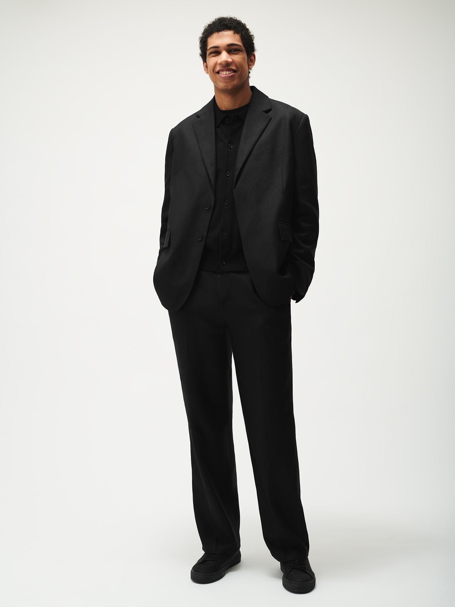 DNA Men's FrutFiber Tailored Trousers - Black - 4