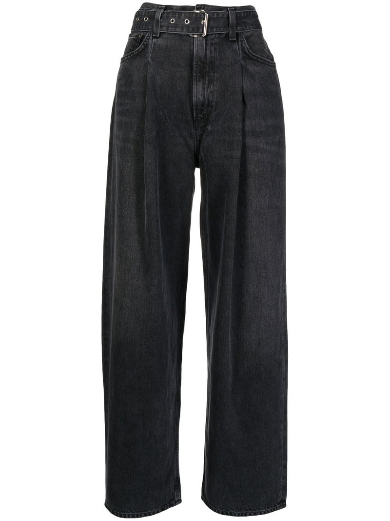 high-waisted wide-leg jeans 1