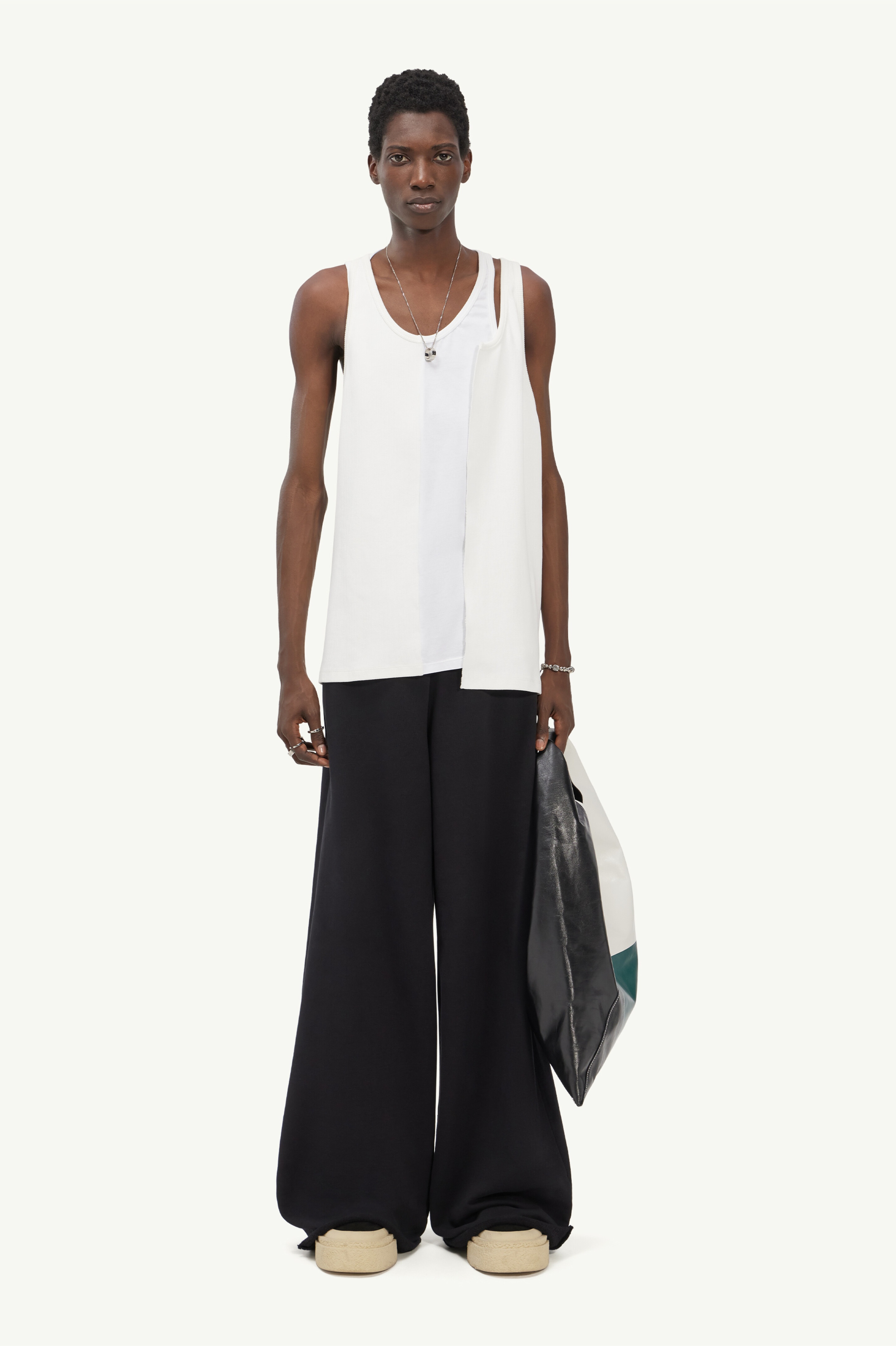 Spliced tank top - 2