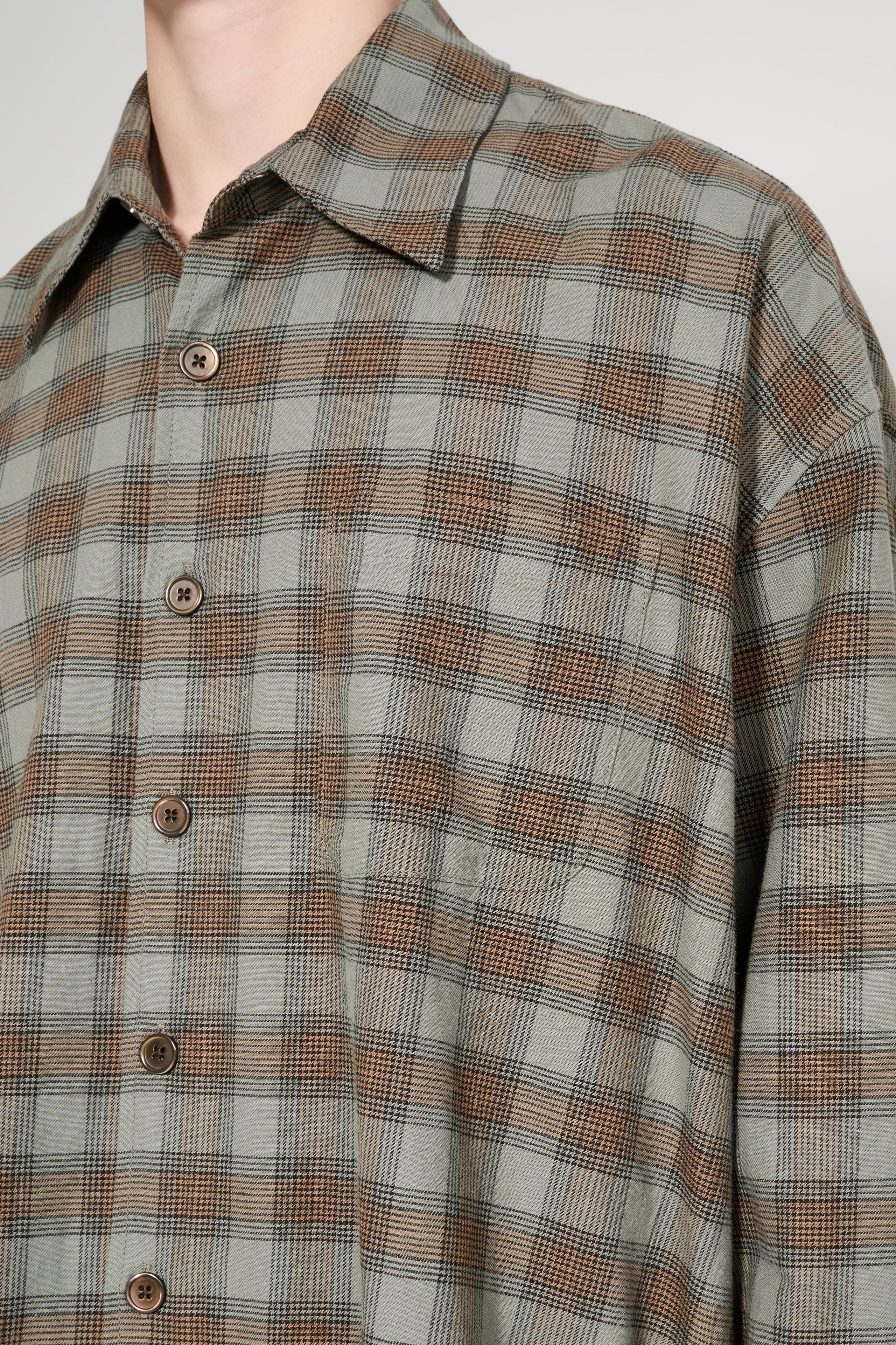 OUR LEGACY BORROWED SHIRT IOWA FLANNEL CHECK - 5