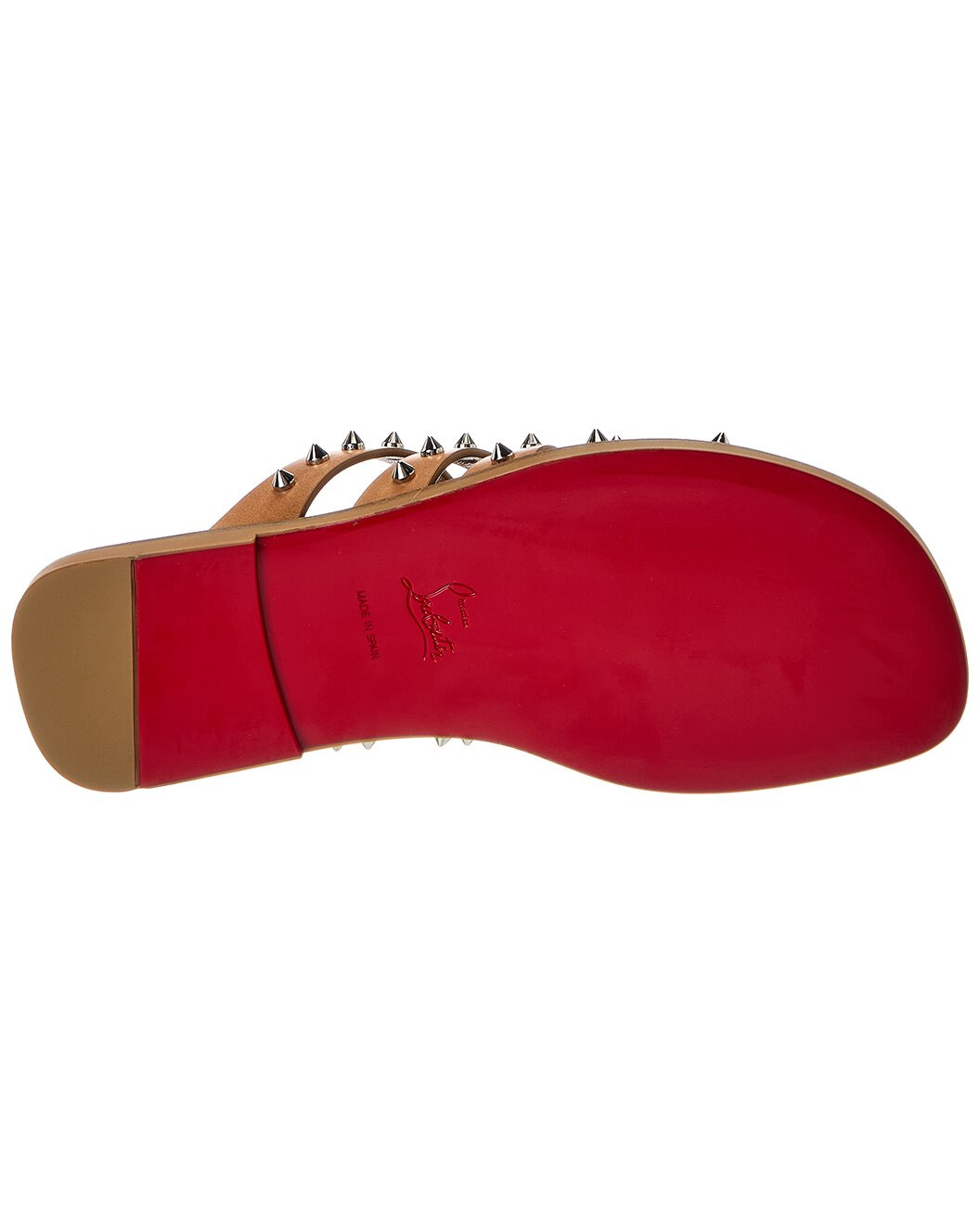Christian Louboutin Charja Spike Leather Sandal - 4