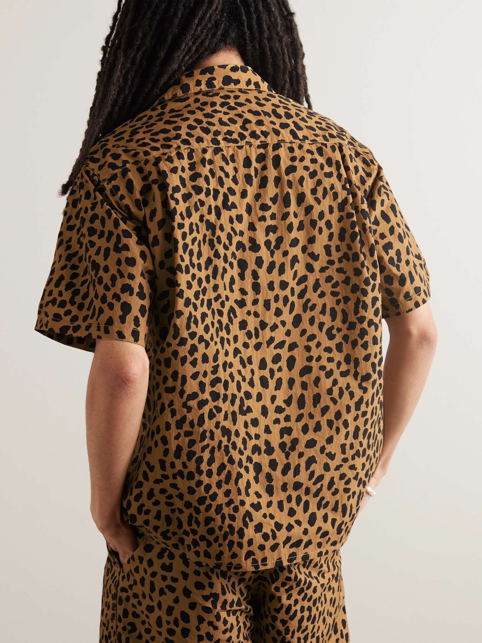 + Gramicci Convertible-Collar Leopard-Print Nylon Shirt - 3