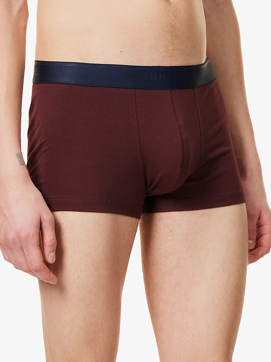 Logo-waistband stretch-cotton boxers - 4