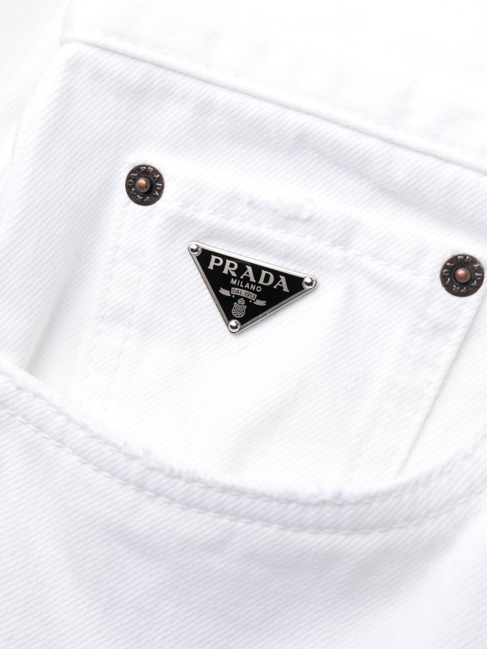 logo-plaque detail trousers - 6