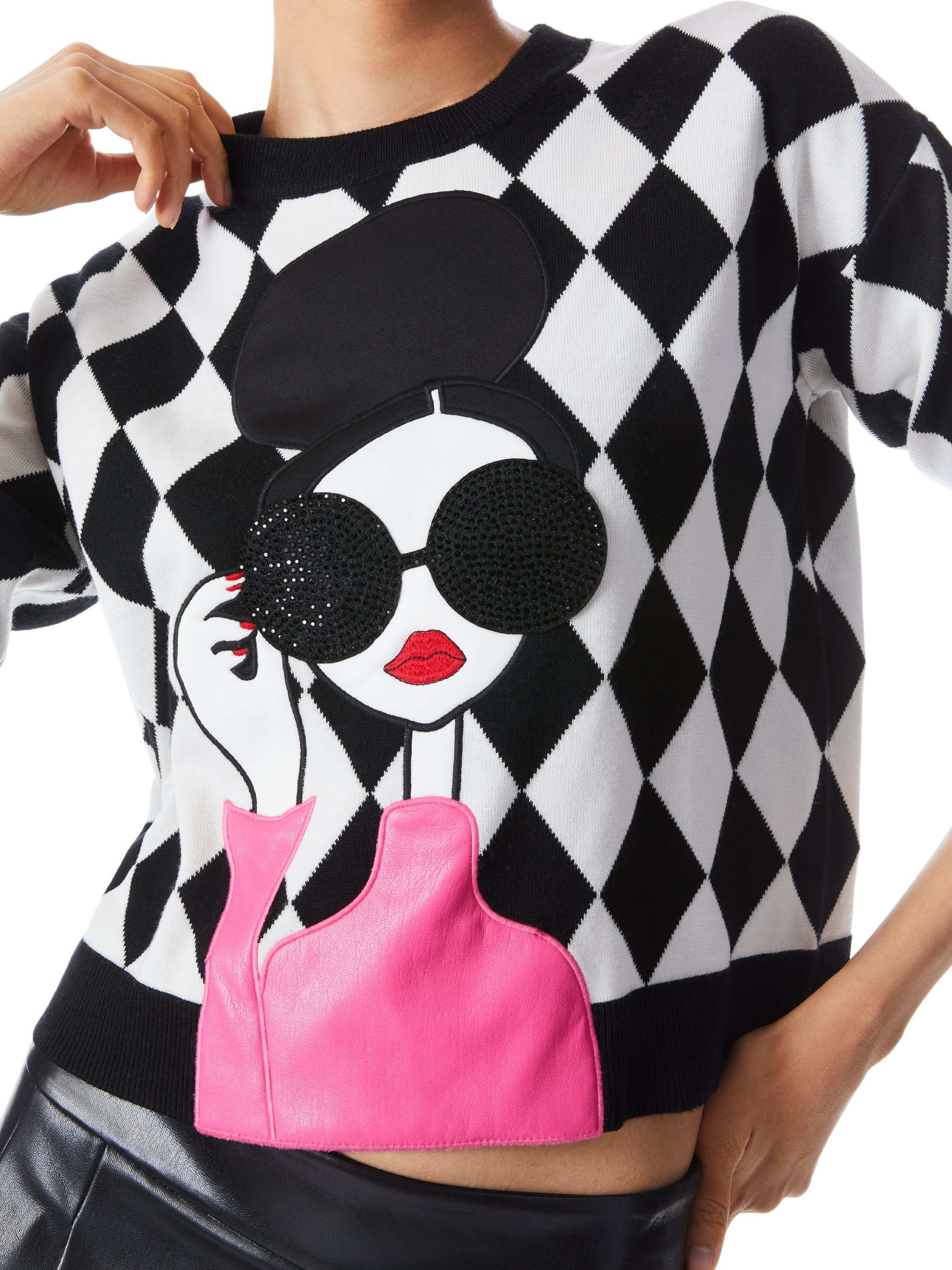 GLEESON STACE FACE PULLOVER - 5
