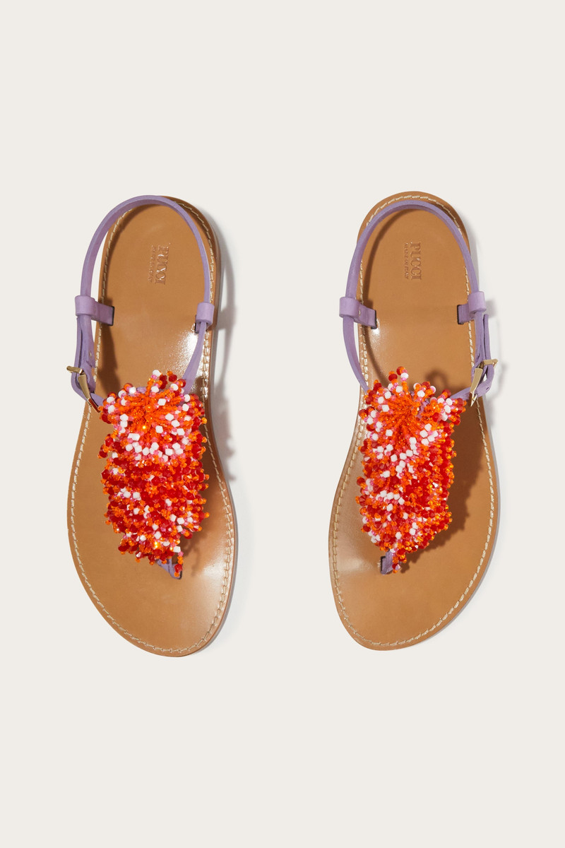 PUCCI EMBROIDERY SANDALS outlook