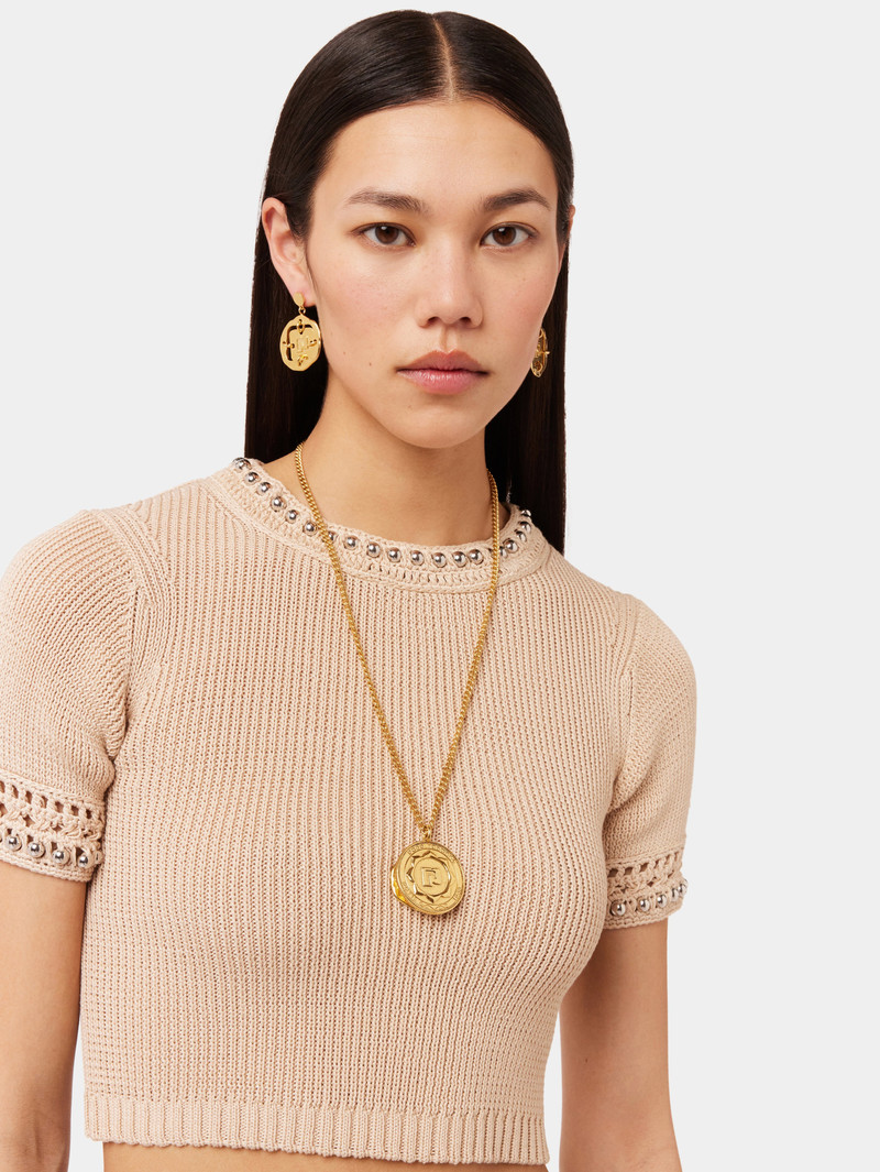 GOLD STUD EARRINGS 3