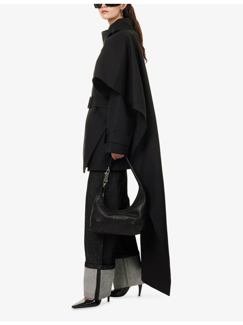 Mini Scarfcoat Cotton-Poplin Jacket - 2