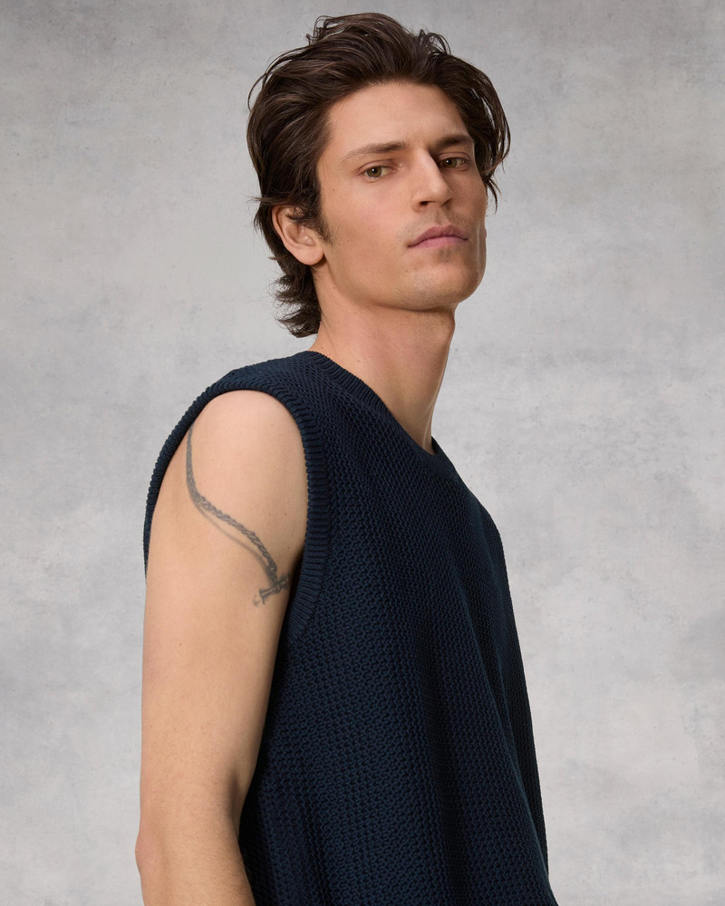 Karson Cotton Sweater Vest
Relaxed Fit 6