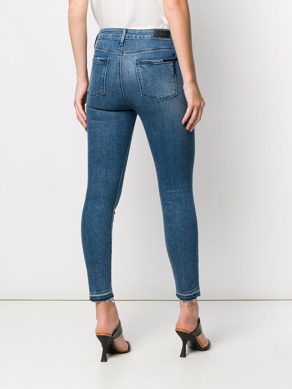 cropped skinny jeans - 4
