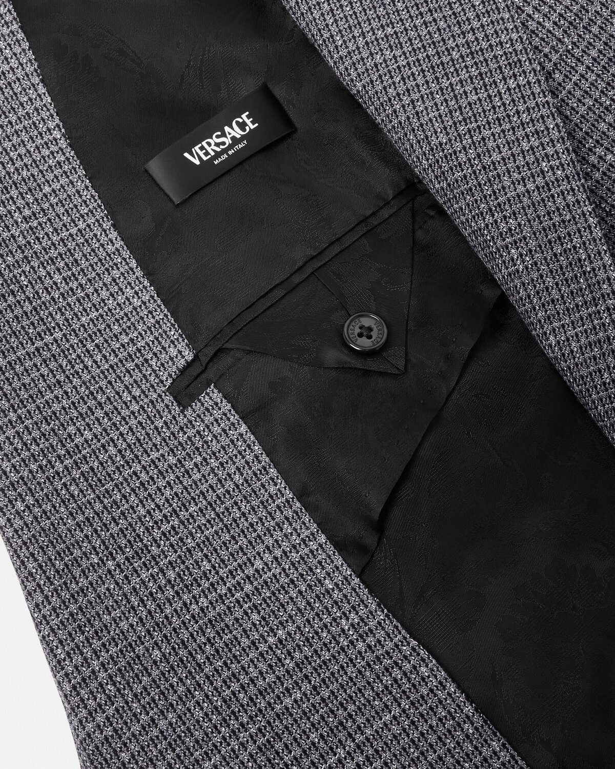 Mouliné Wool Single-Breasted Blazer - 6