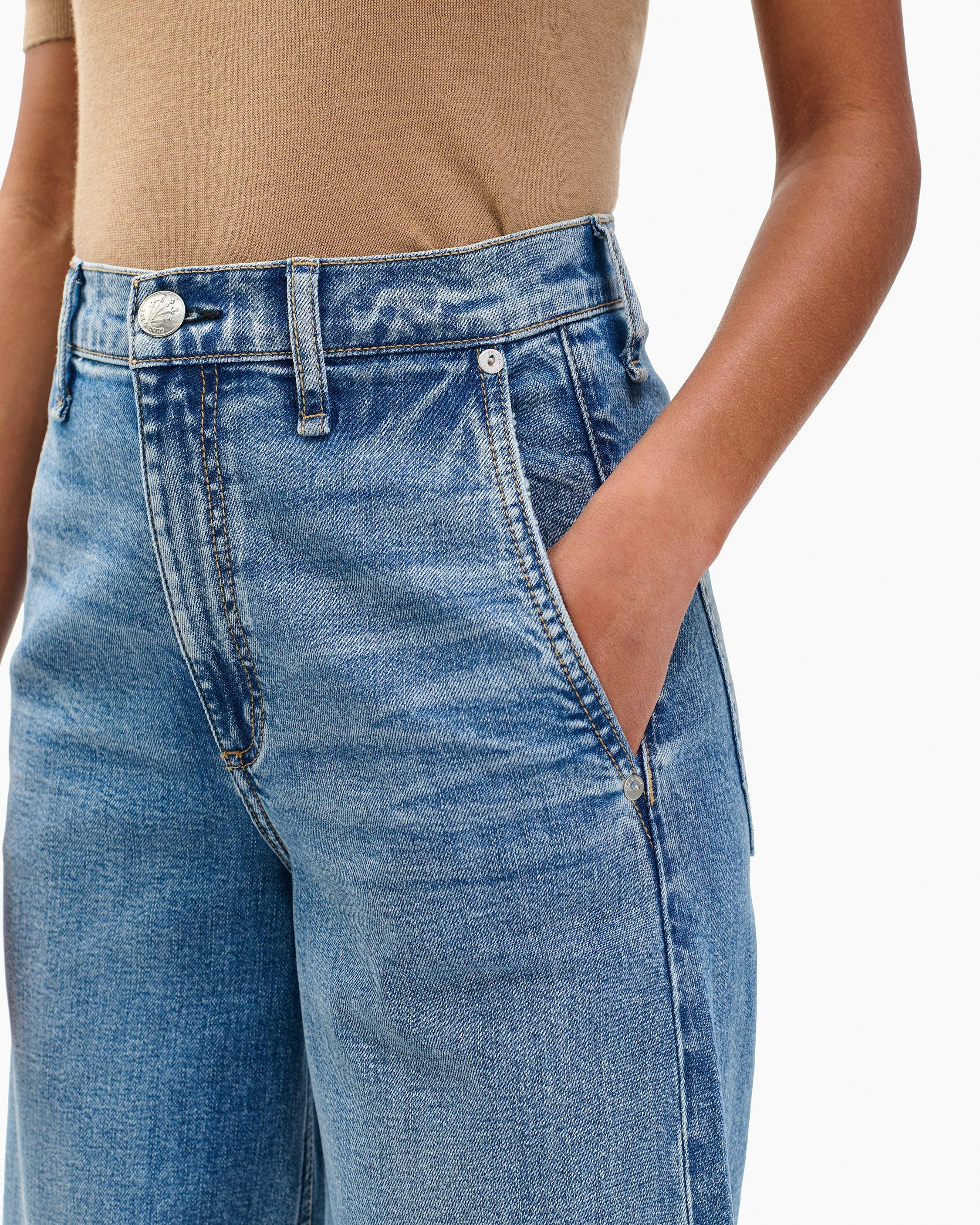 Andi Ankle Wide-Leg Jeans
Vintage Stretch in Orian - 5