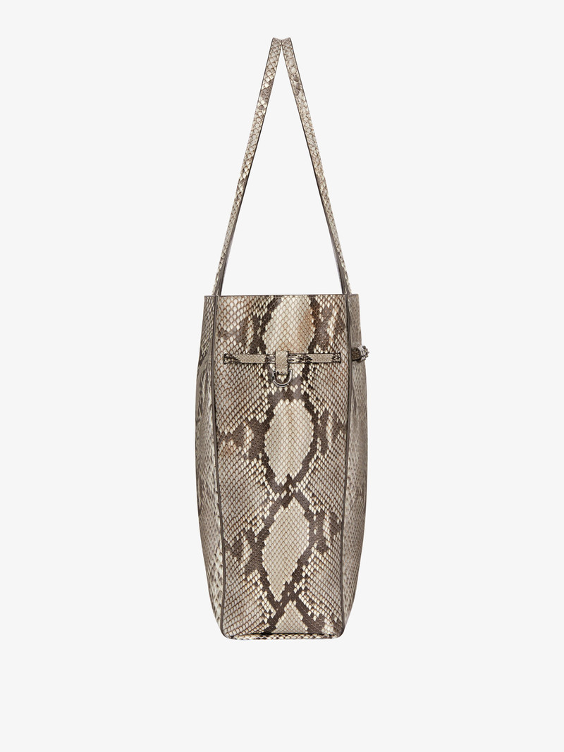 MEDIUM VOYOU TOTE BAG IN PYTHON 4