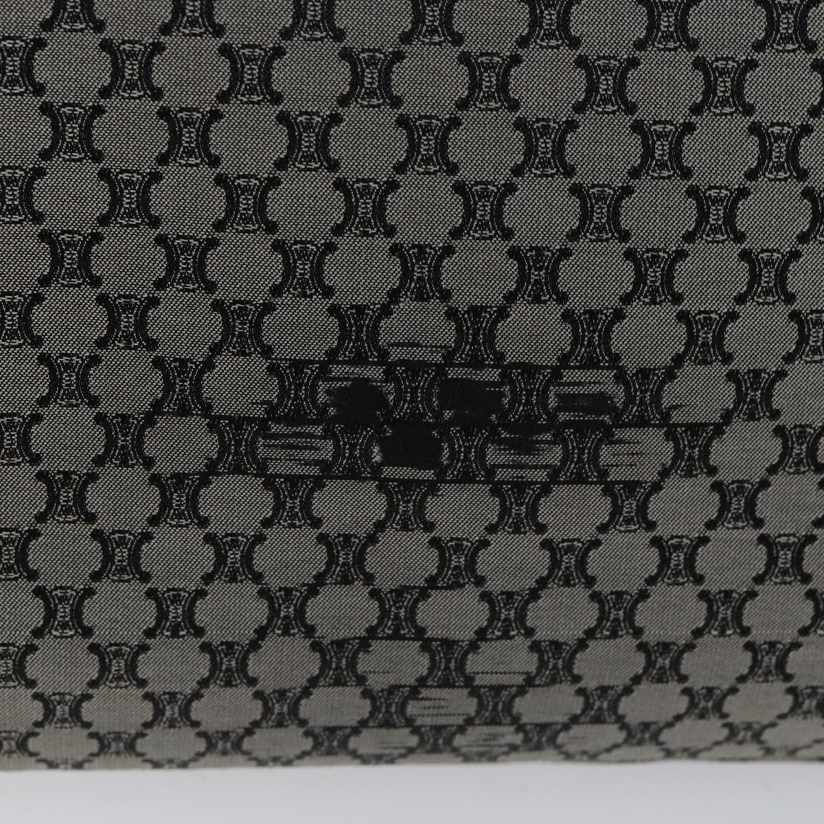 CELINE Macadam Canvas Hand Bag Gray - 2