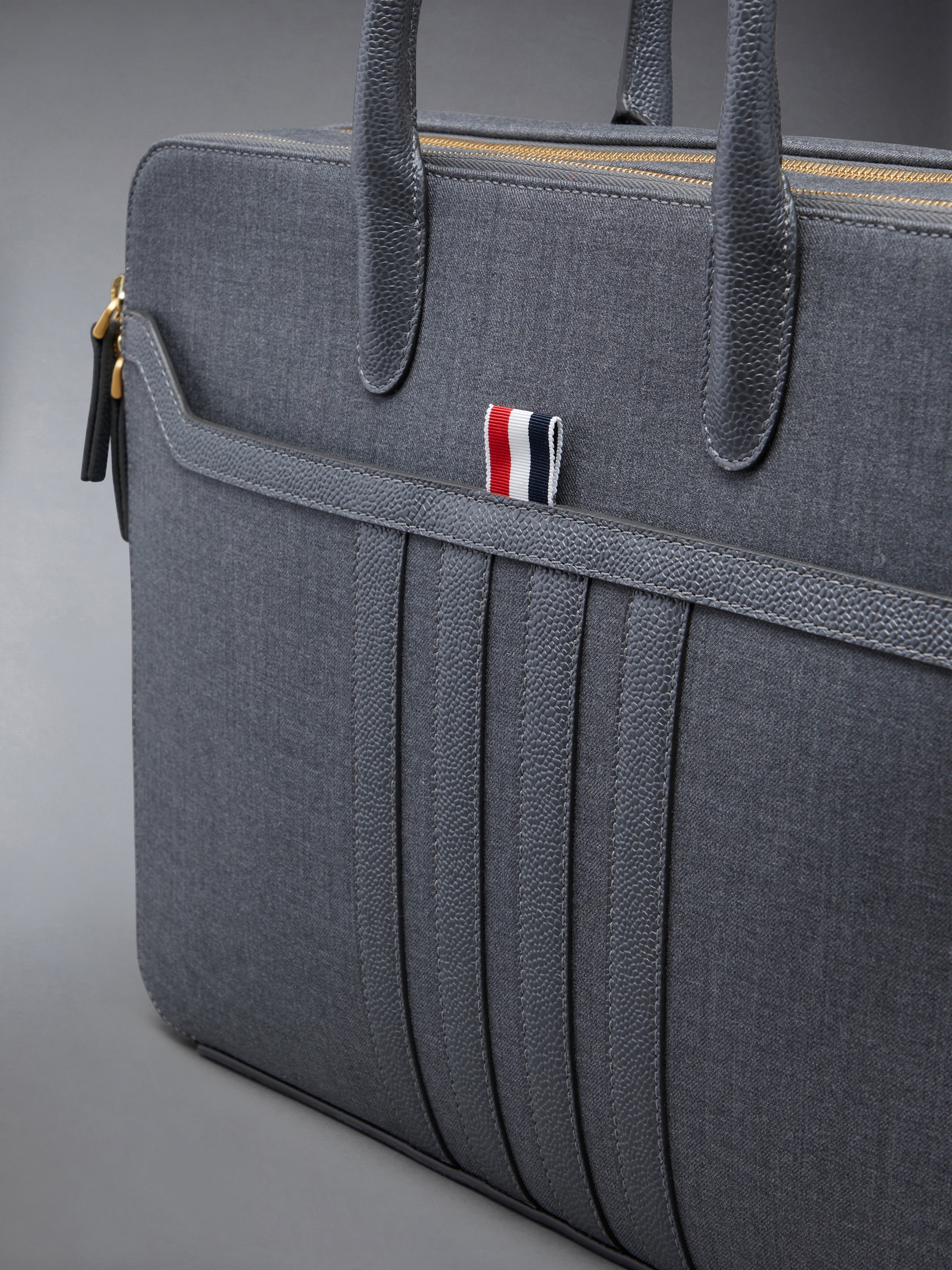 WOOL 4-BAR BUSINESS BAG - 5