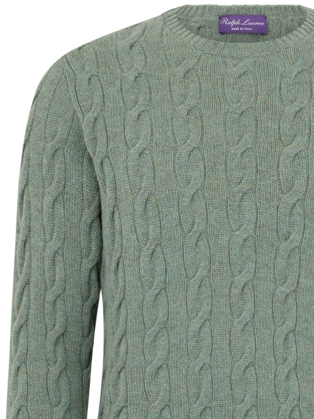 cable-knit jumper - 2