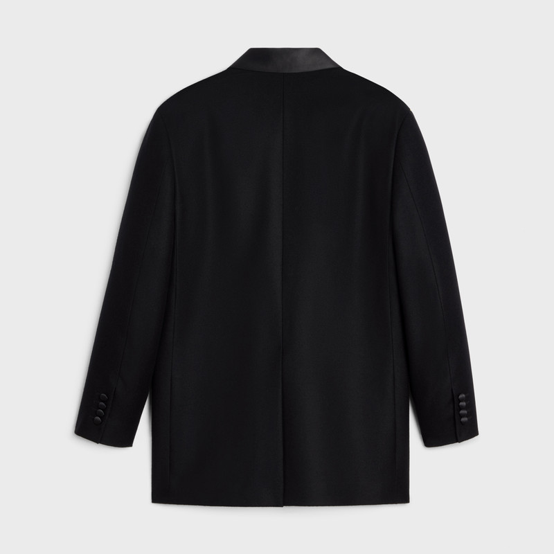 CELINE garçon tux jacket in cashmere flannel outlook
