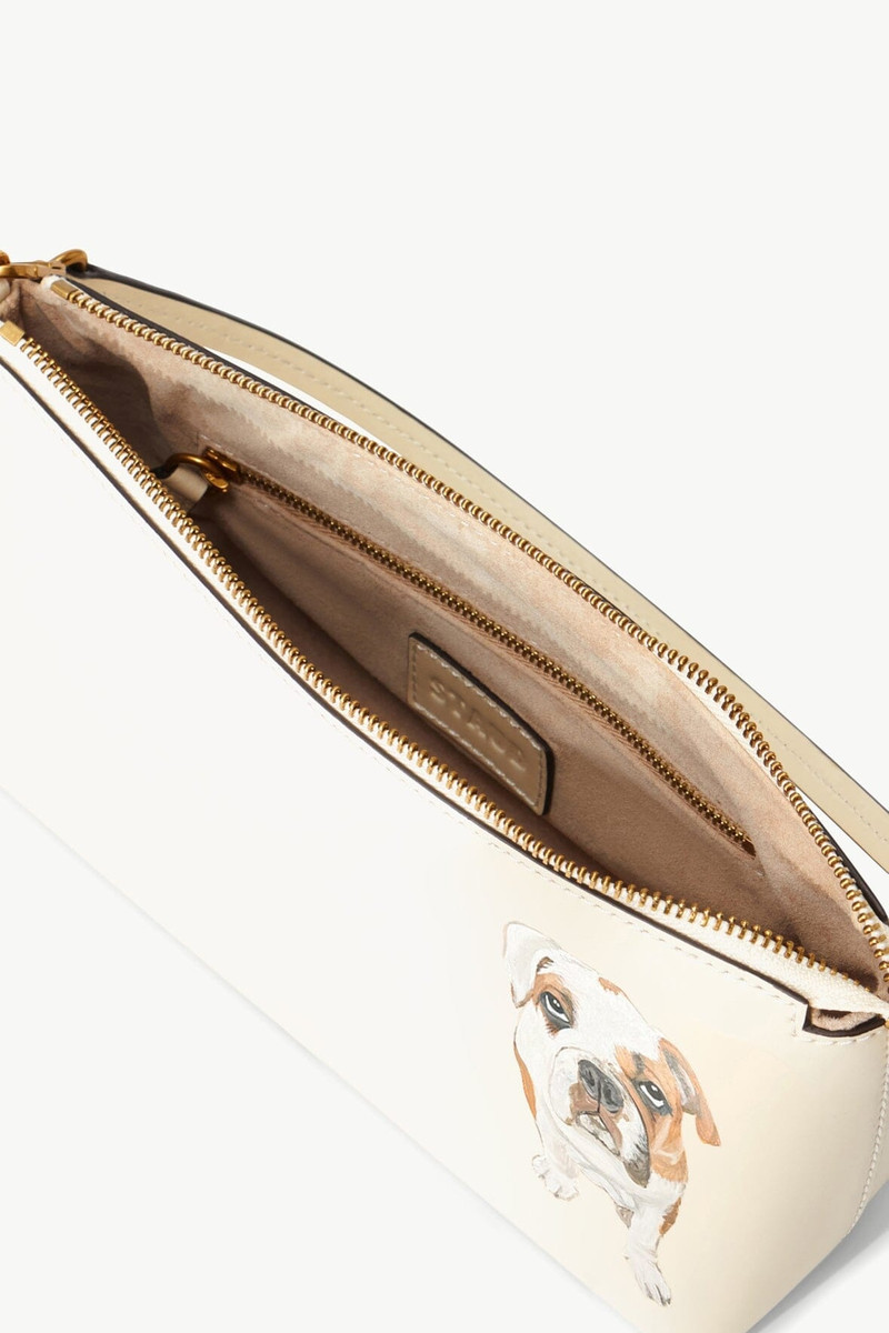 STAUD CUSTOM KAIA SHOULDER BAG | CREAM 4