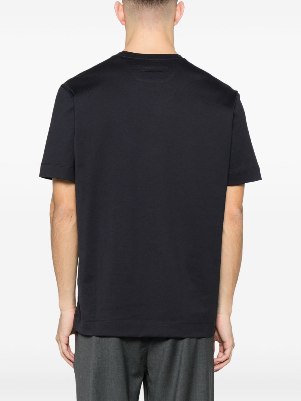 Zegna Men Cotton T-Shirt - 4