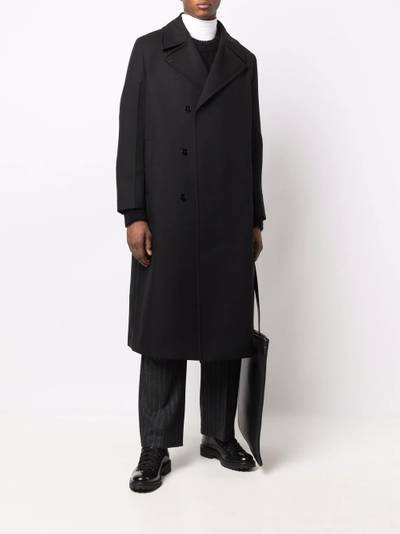 Jil Sander single-breasted coat outlook