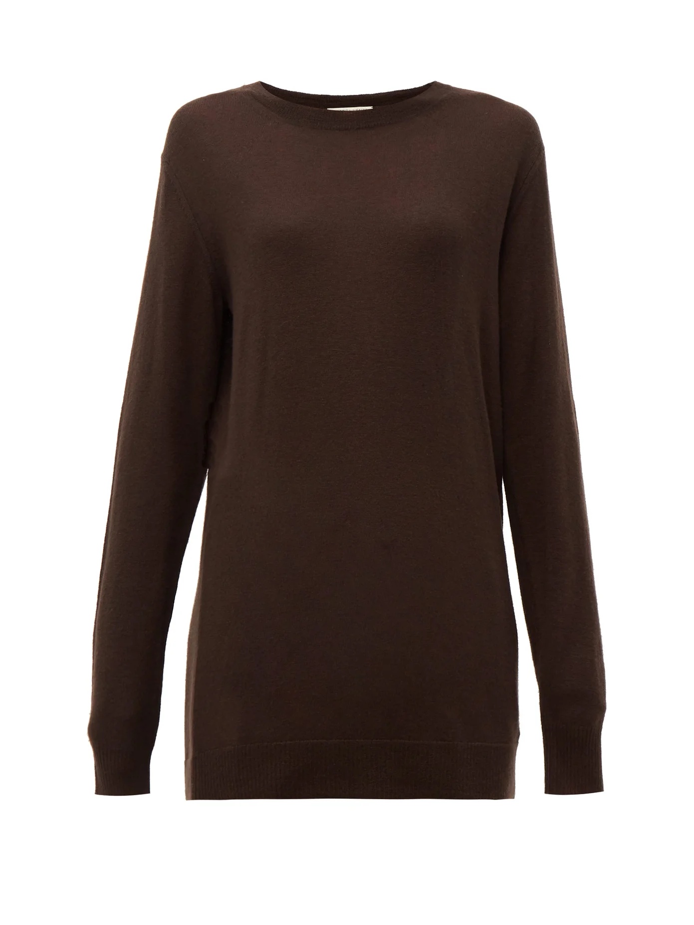 Fine-gauge cashmere sweater - 1