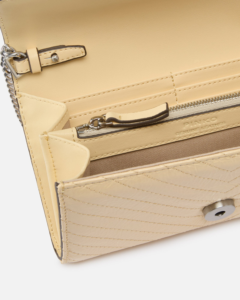LOVE BAG ONE SMALL CROSSBODY BAG IN LEATHER 4