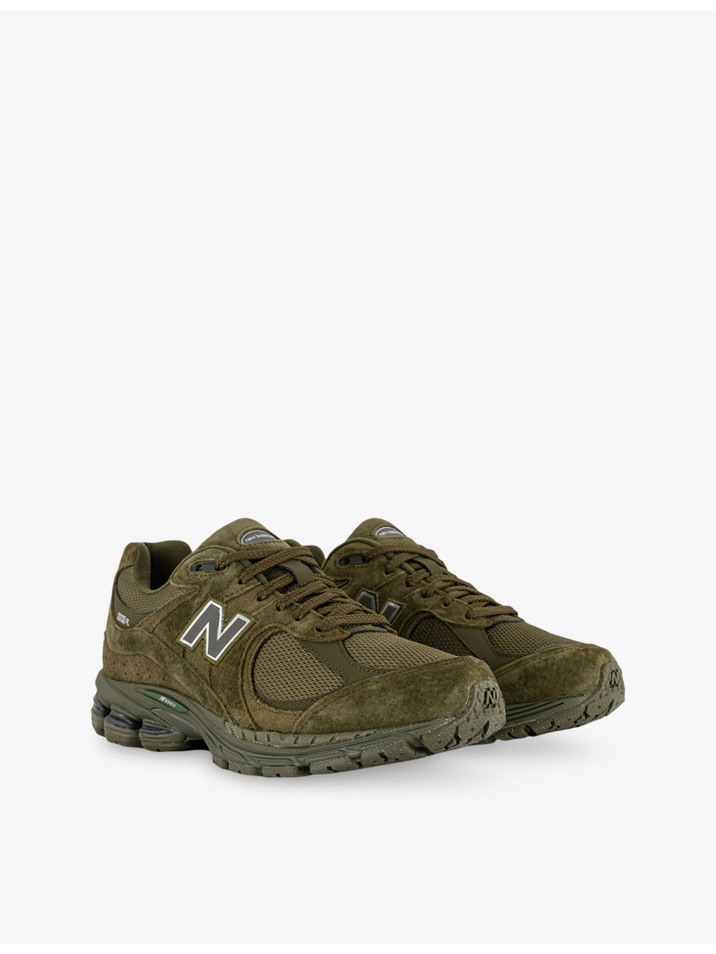 2002 Suede and Mesh Trainers - 3
