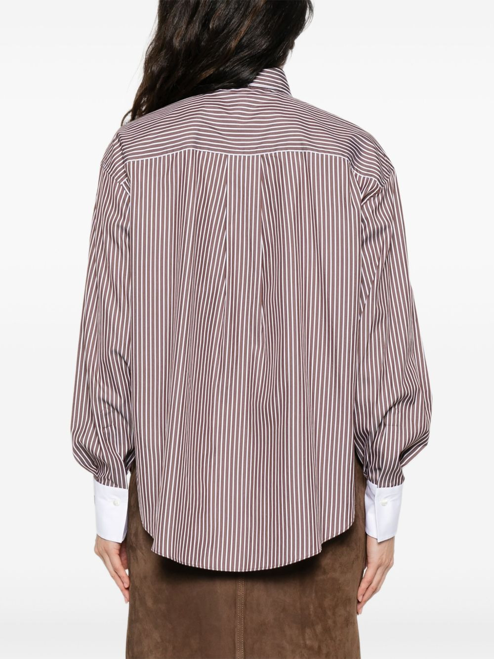 striped long-sleeve shirt - 4