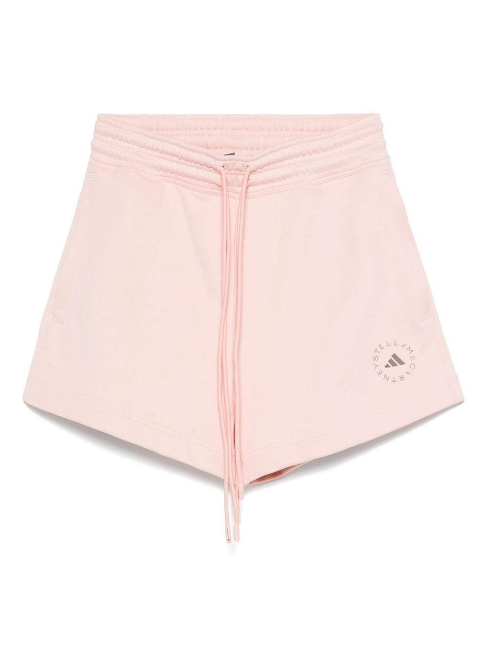 logo-print shorts - 1
