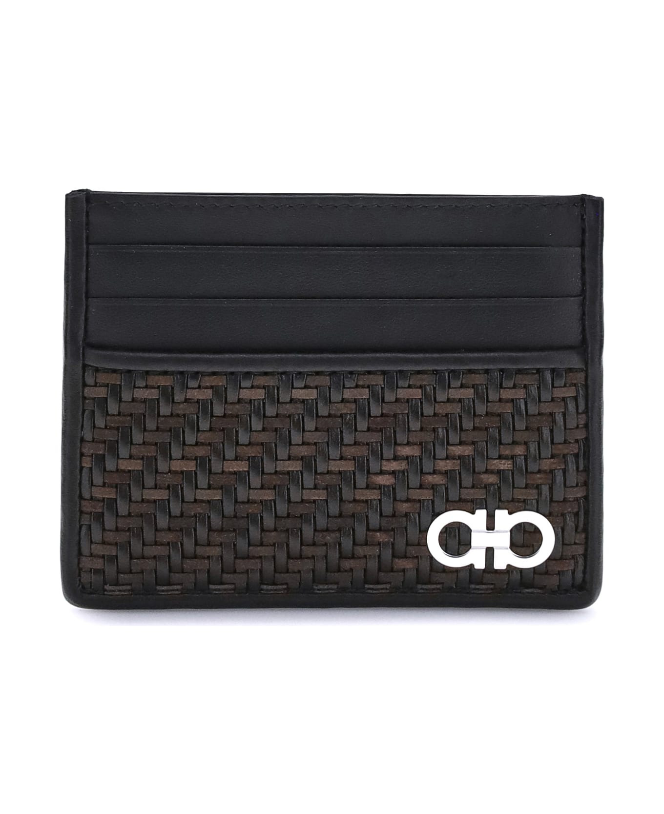 Woven Gancini Card Holder - 1