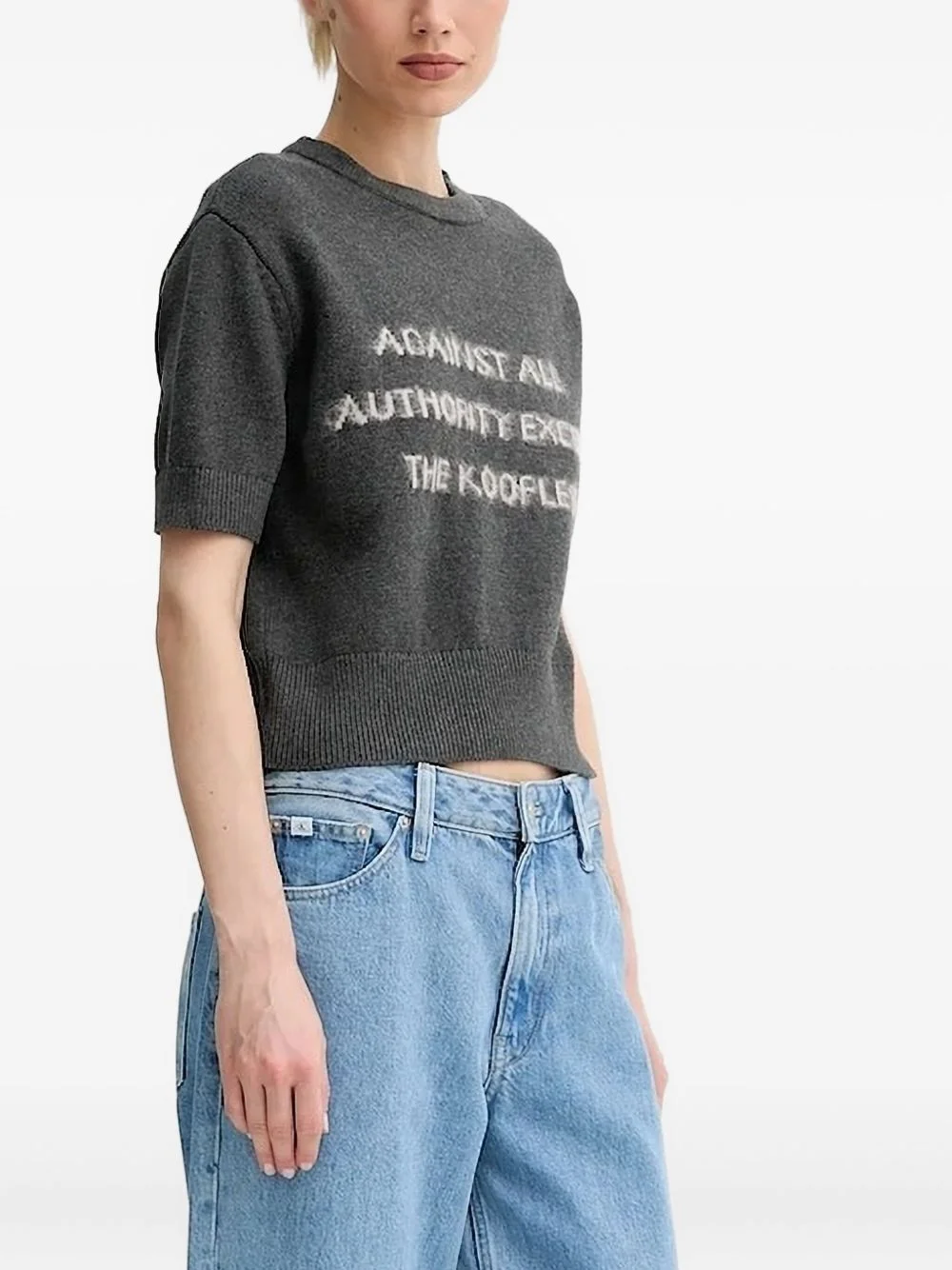 short-sleeved top - 1