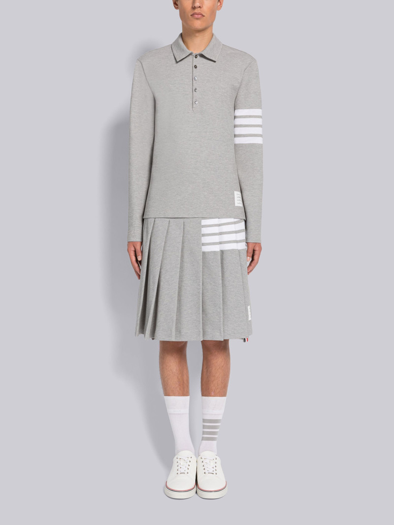 VARSITY PIQUE 4-BAR FOOTBALL POLO 4