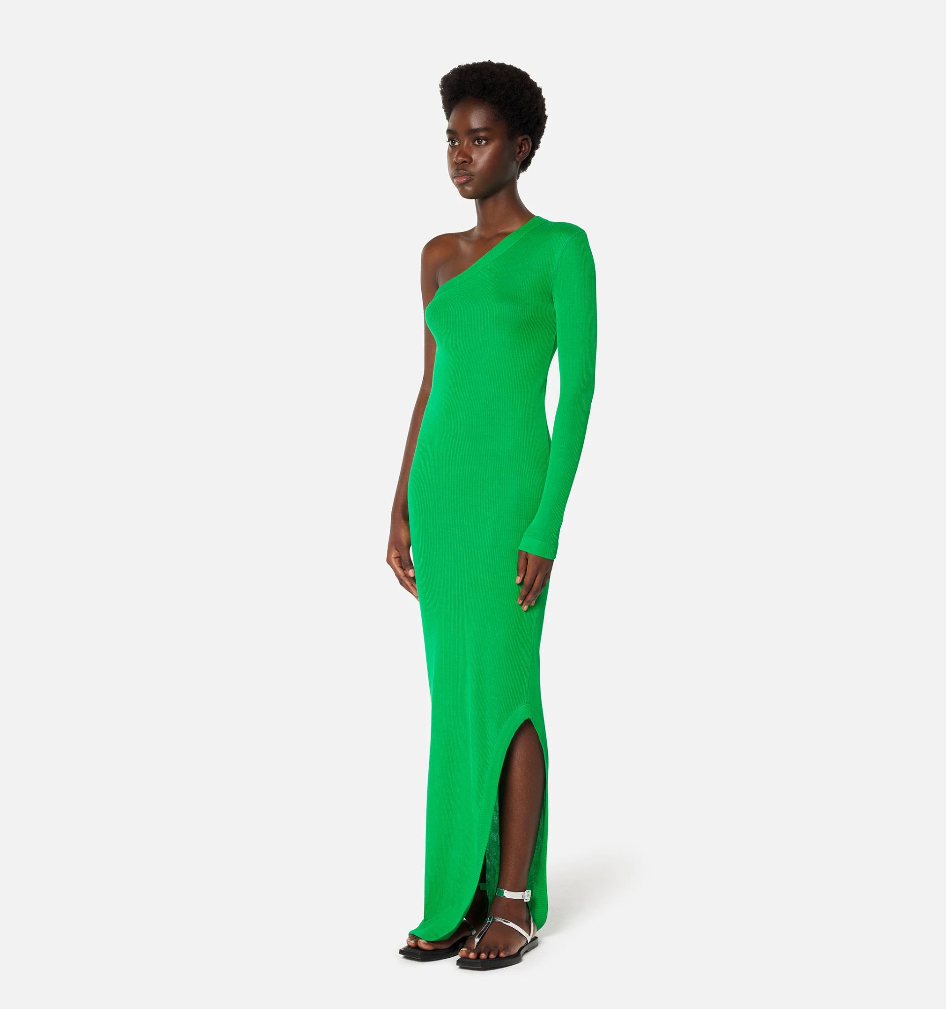 Long Dress In Crepe Jersey - 3