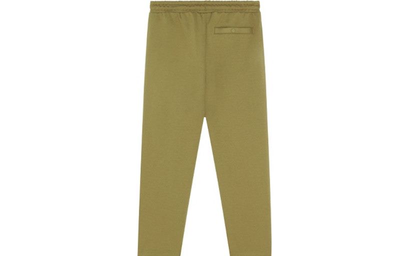 New Balance New Balance Logo Cotton Pants 'Military Green' AMP13390-OV outlook