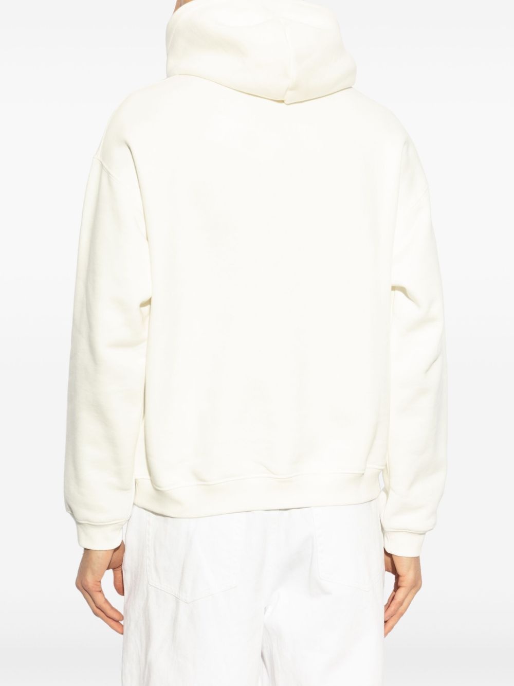 logo-appliqué hoodie - 4