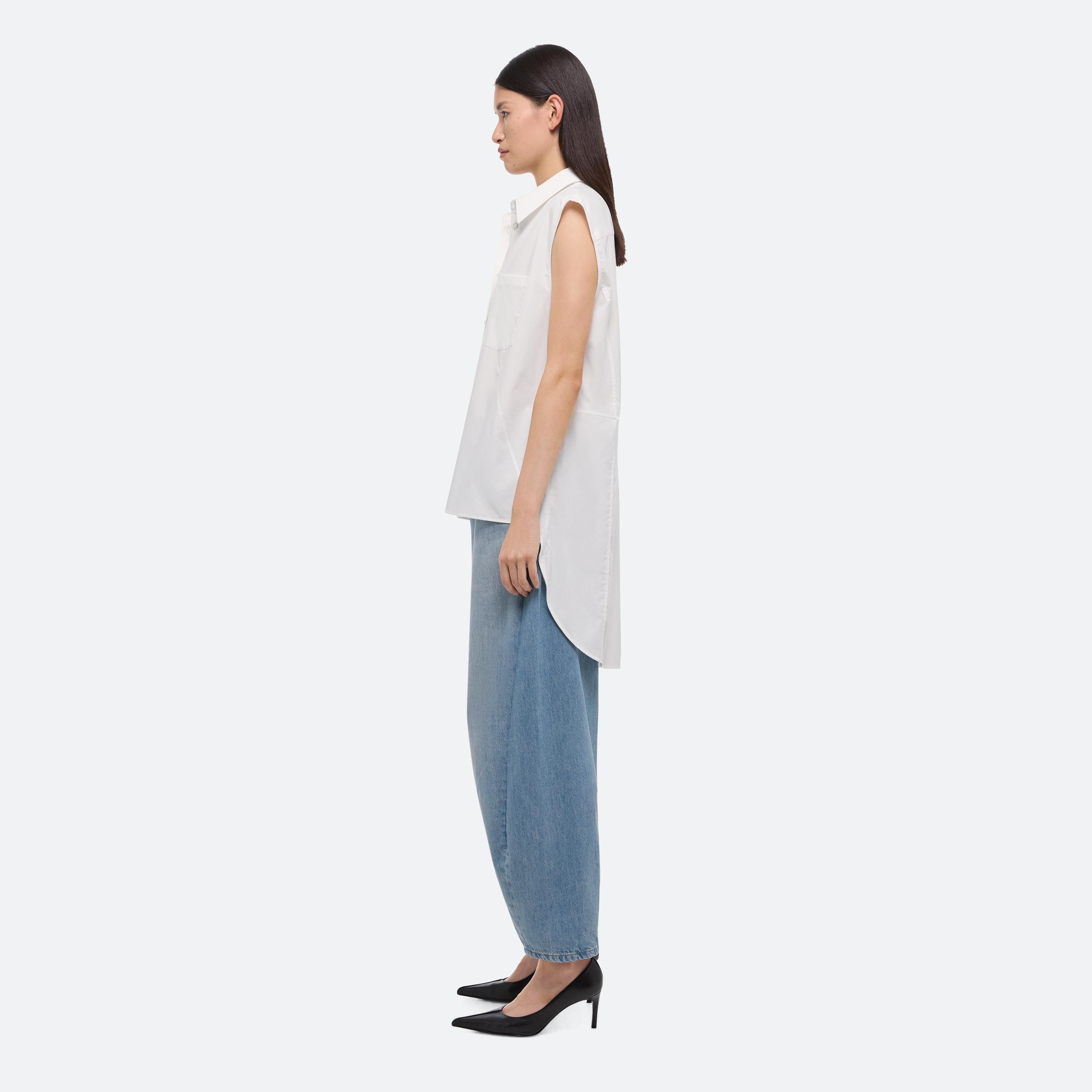 SLEEVELESS APEX TAIL SHIRT - 4