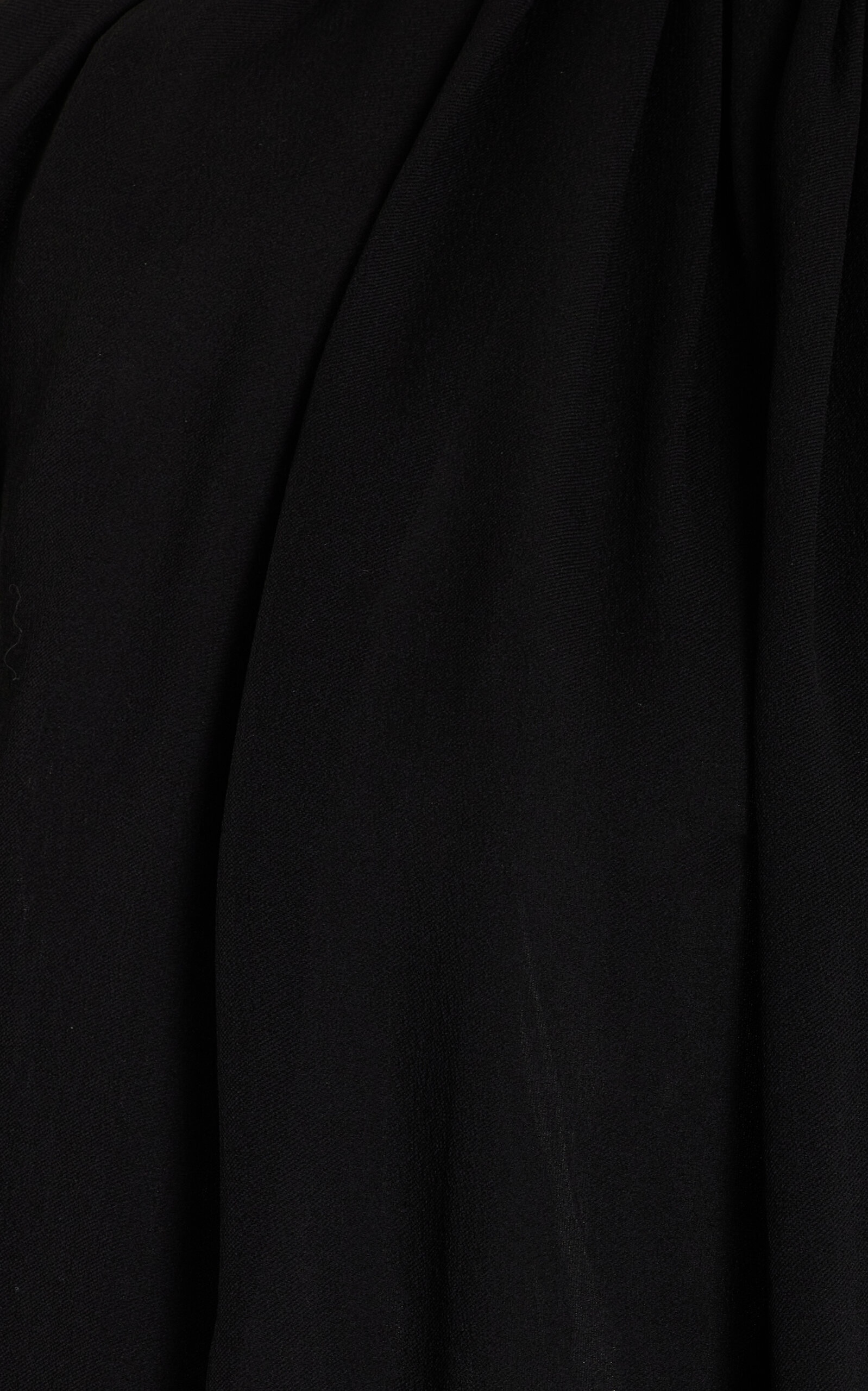 Kiian Pleated Silk Top black - 3