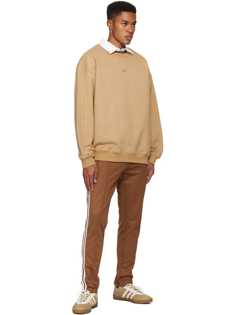 adidas Originals Brown Adicolor Classics Beckenbauer Track Pants outlook