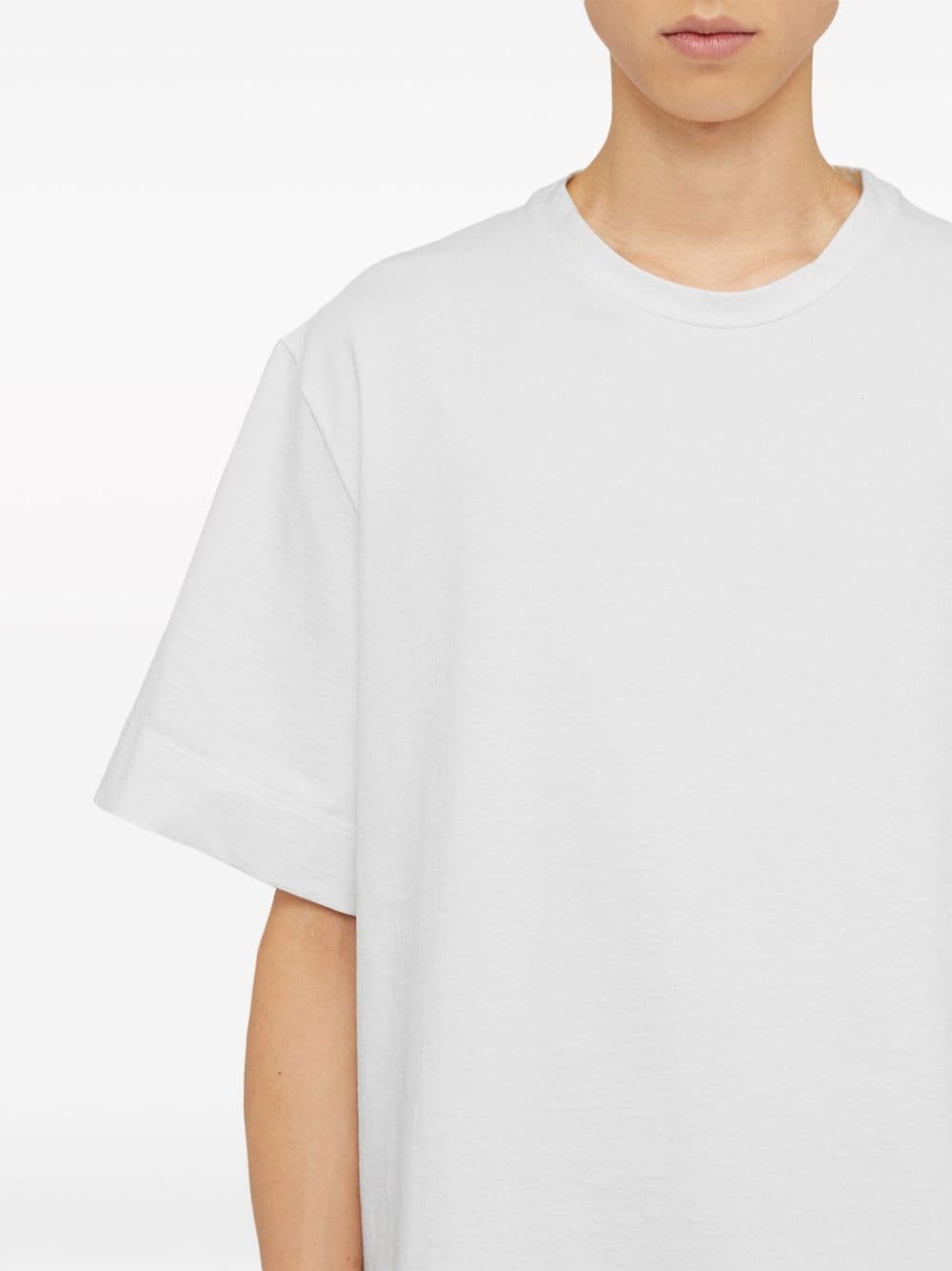 crew-neck stretch-cotton T-shirt - 3