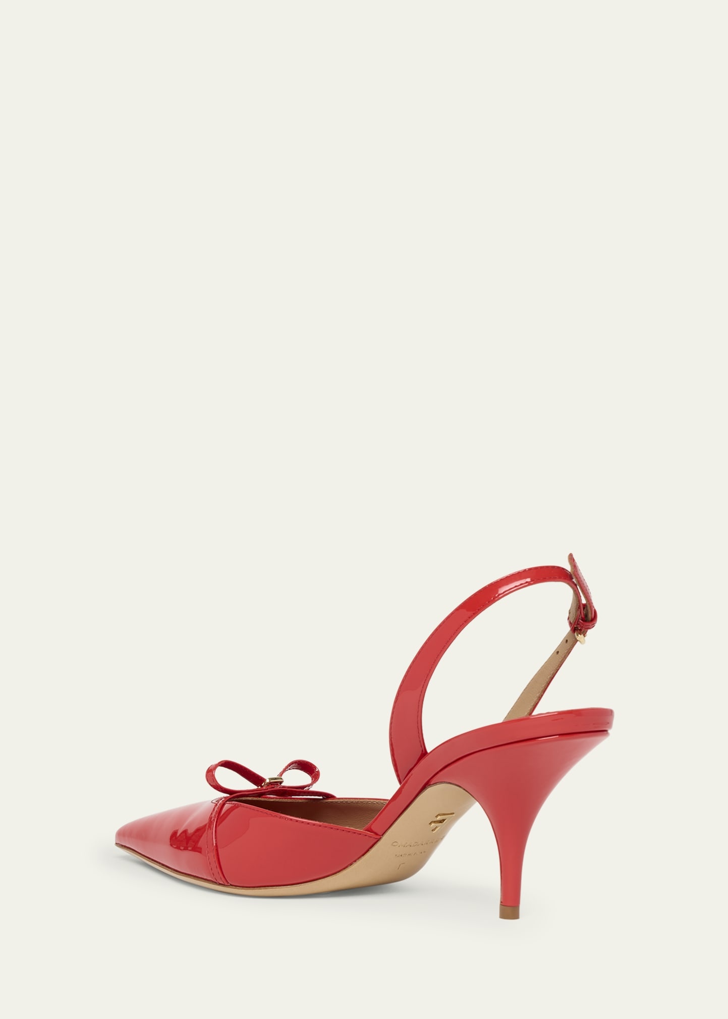Gylla Patent Bow Slingback Pumps - 2