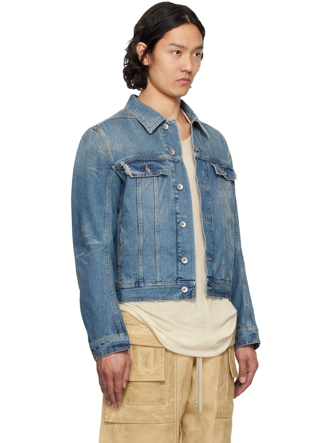 Indigo Hollywood Trucker Denim Jacket - 2