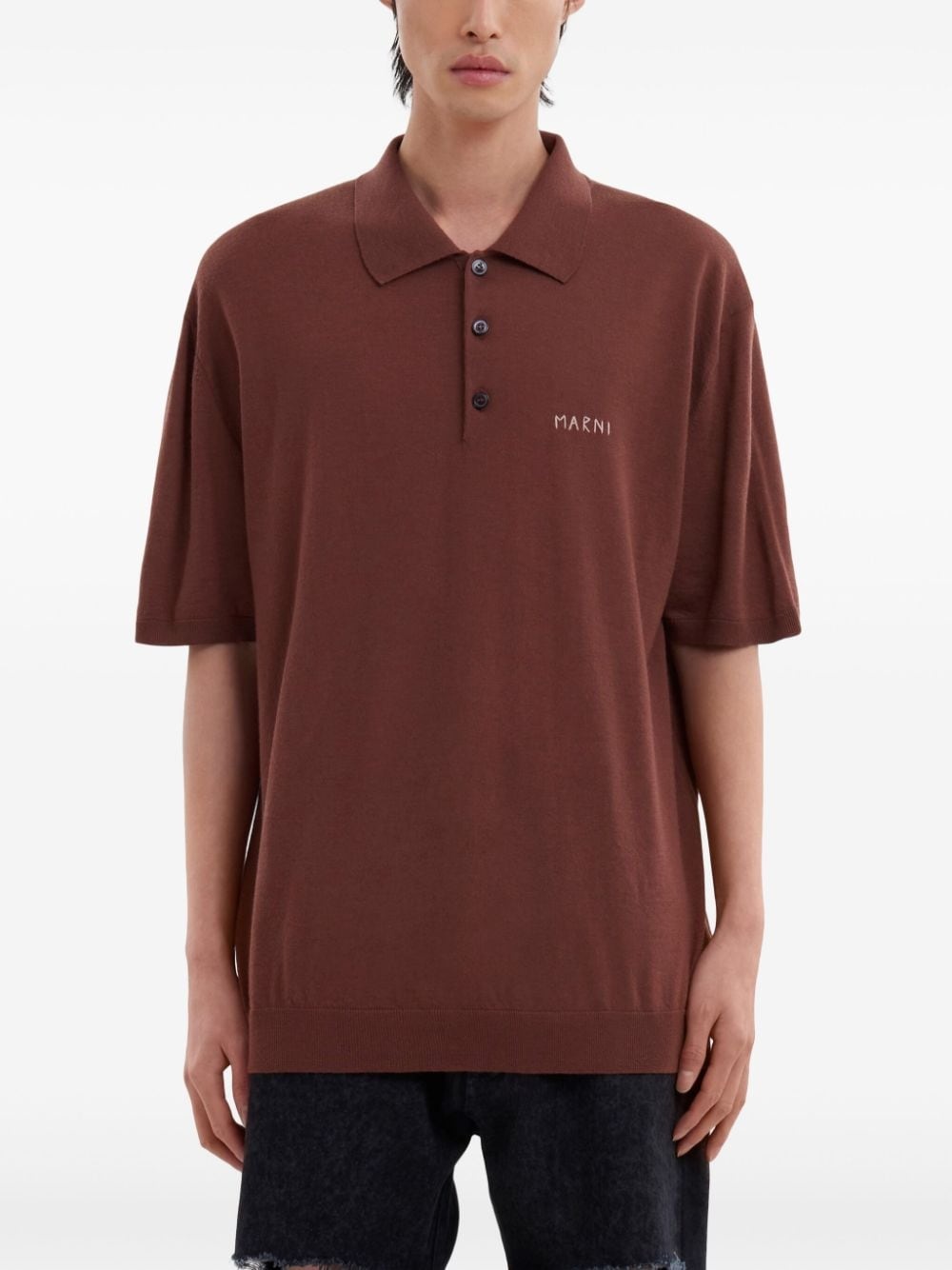 Wool Polo Shirt - 3