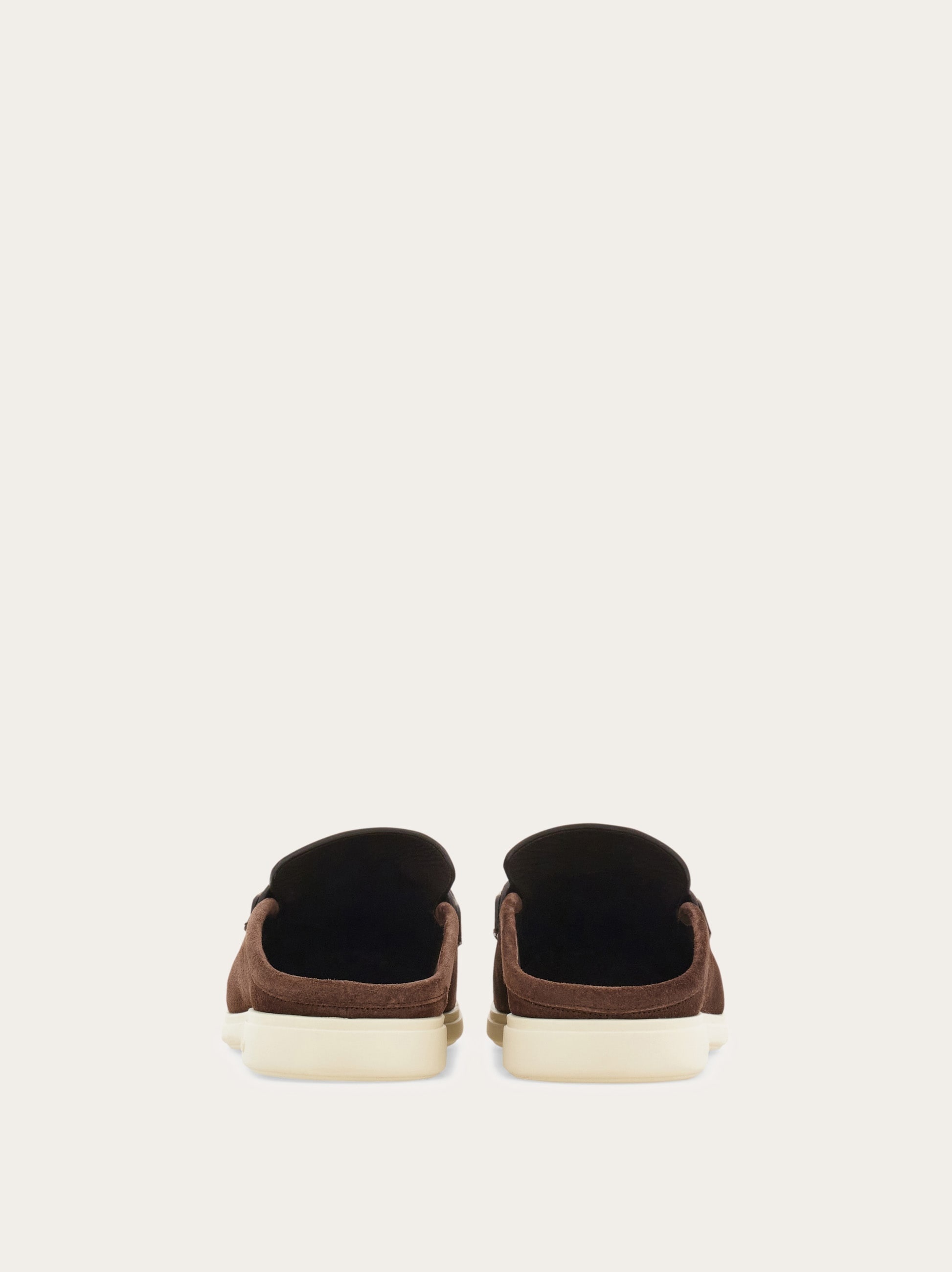 Gancini buckle loafer mule - 4