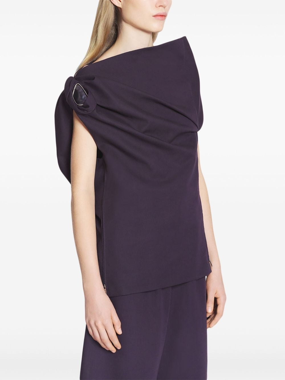 asymmetric blouse - 3