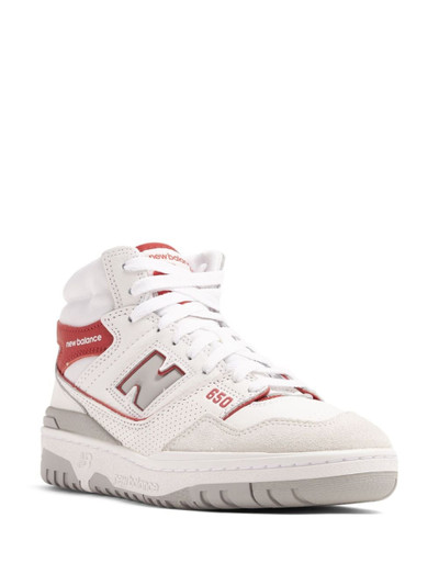 New Balance BB650 lace-up sneakers outlook