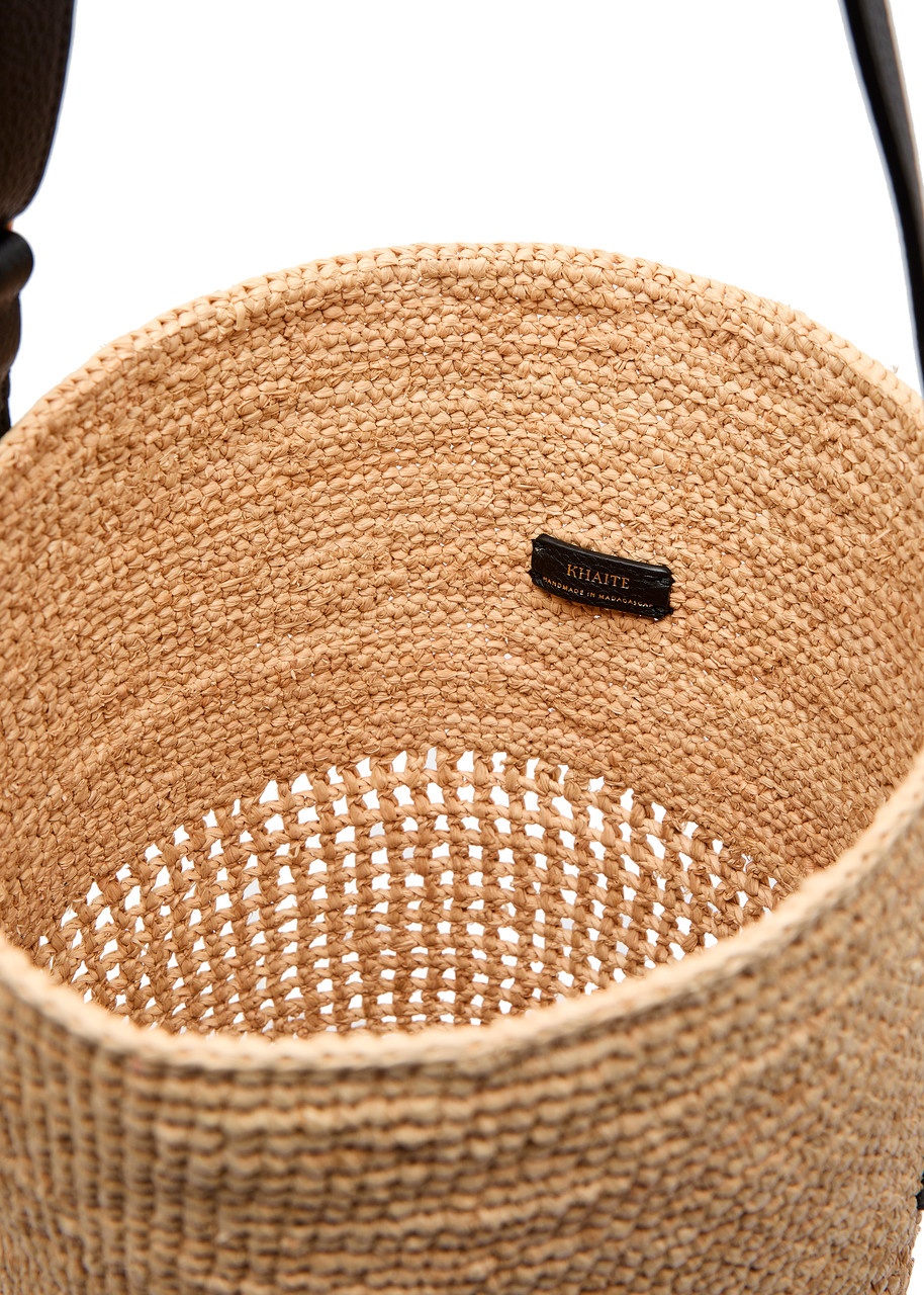 Khaite Billie Raffia Bucket bag - 4