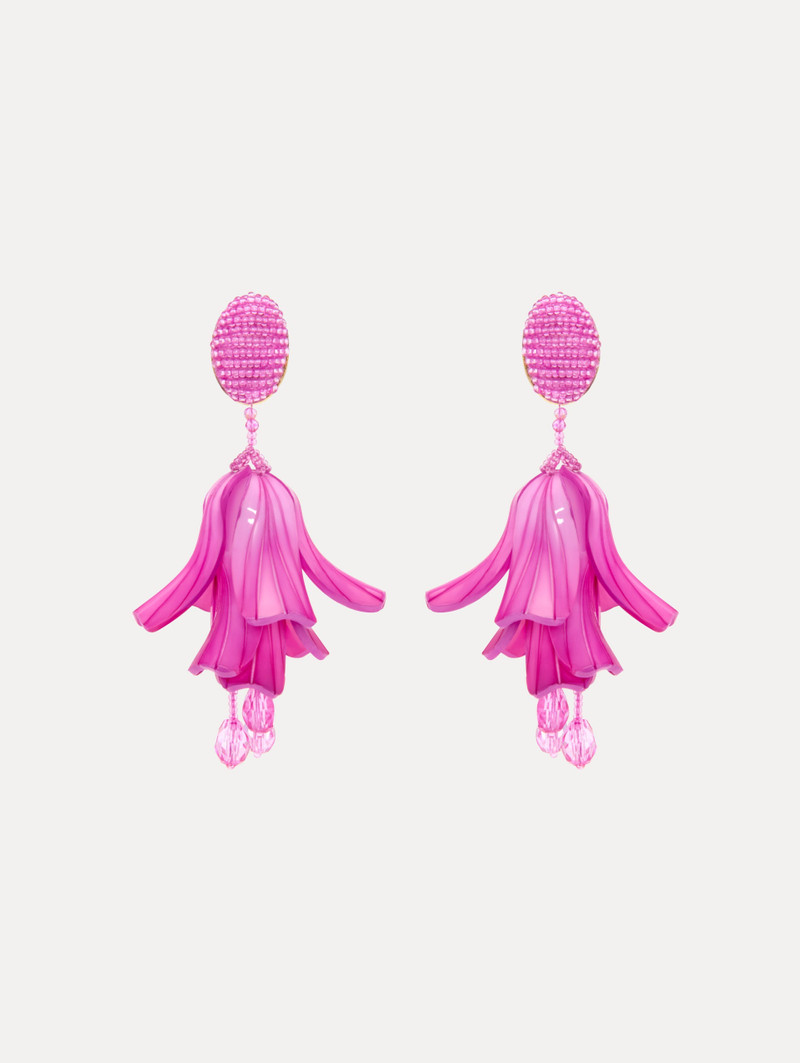 CLASSIC IMPATIENS CLIP-ON EARRINGS 1