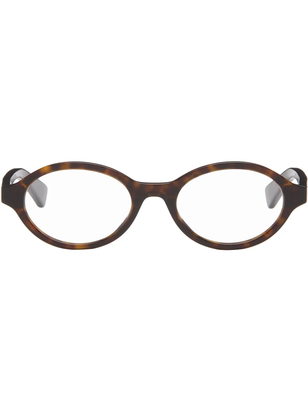 Brown Oval Glasses - 1
