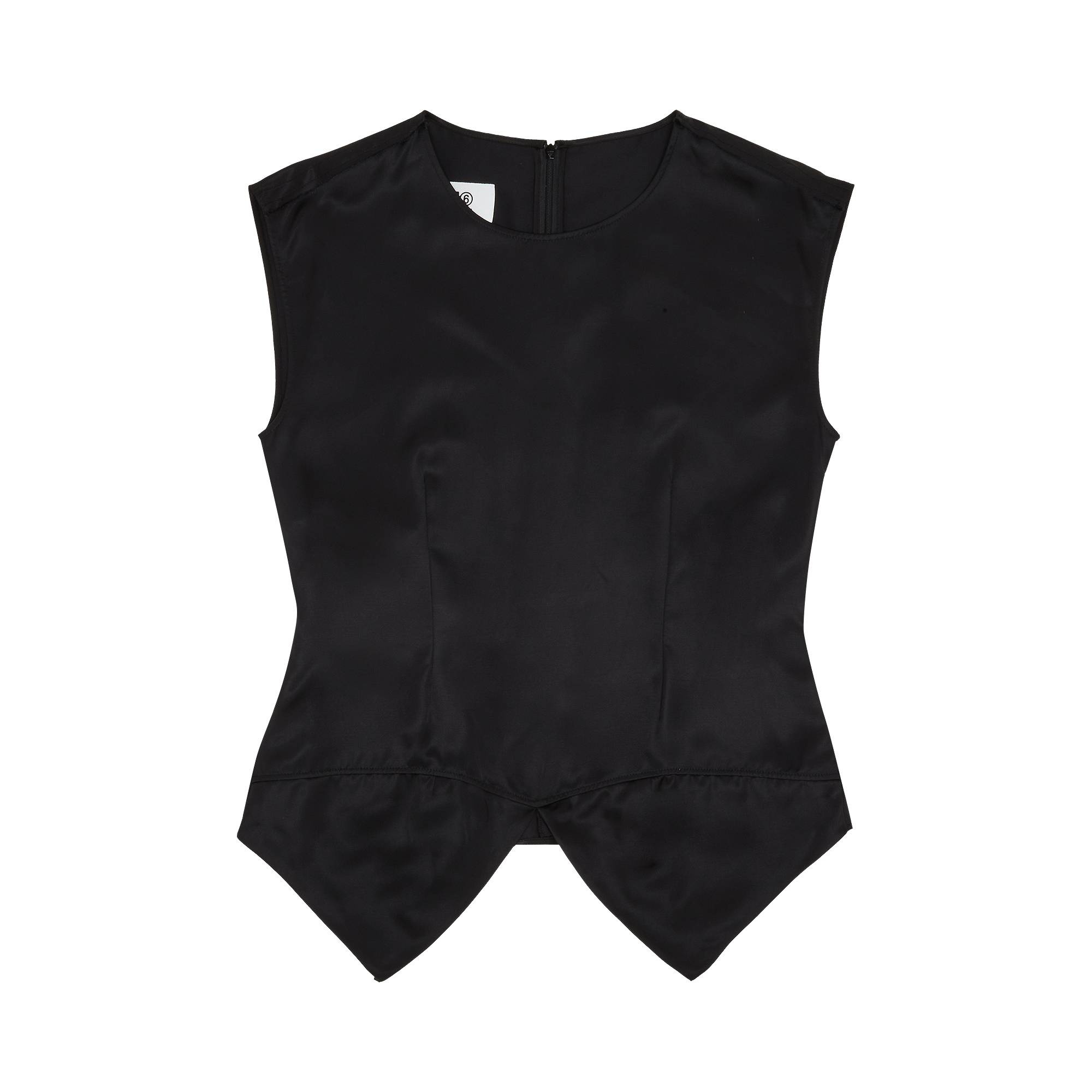 MM6 Maison Margiela Top 'Black' - 1